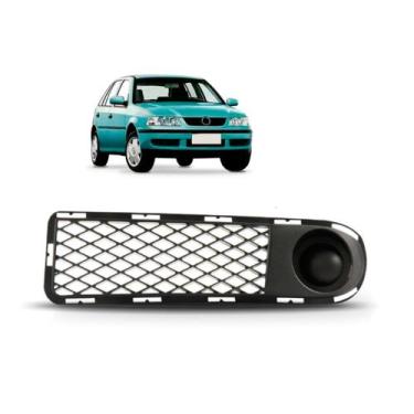 Imagem de Grade Moldura Milha Gol G3 Fase 1 S/furo C/milha 1999 2000 2001 2002 -