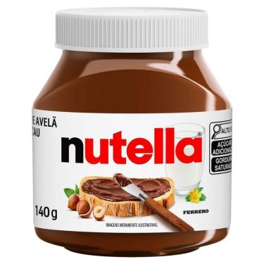 Imagem de Creme de Avelã com Cacau Nutella 140g