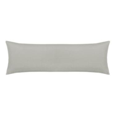 Imagem de Fronha Super Body Pillow Altenburg Toque Acetinado Cimento Queimado