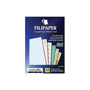 Imagem de Papel 90g Ecograffite Cristal A4 210x297mm Filipaper 100Fls
