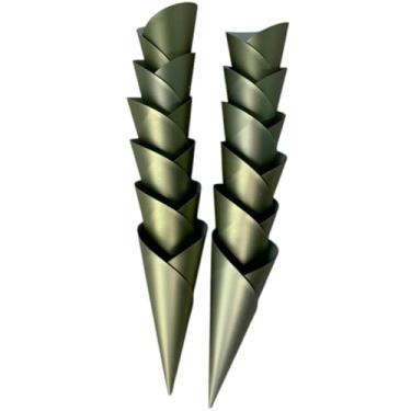 Imagem de Forminha Canudo Para Massa Folhada N°2 12 Unidades