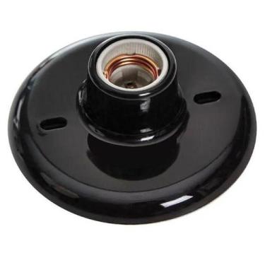 Imagem de Plafon Preto E-27 - Opl