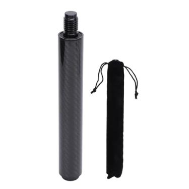 Imagem de Extensão da sugestão da piscina de 8 polegadas de bilhar com fibra de carbono Extensão final para suprimentos de bilhar Premium Material Aumente Comprimento rápido Ferramenta