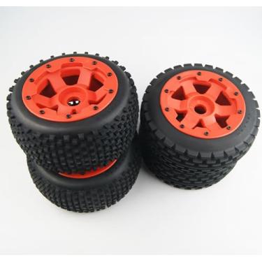 Imagem de Kit de roda de pneu Baja 5B dianteiro traseiro Dirt Buster serve para HPI Rovan KM Buggy SS
