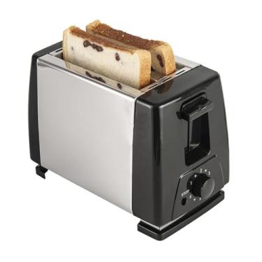 Imagem de Torradeira de pão, 2 Slots, 700W, Timer Ajustável, Antiaderente e Fácil de Limpar, Prática e Durável para Café da Manhã Perfeito (110V)