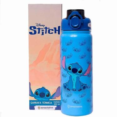 Imagem de Garrafa Térmica Galaxy Stitch Disney 650ml 10073511 - ZonaCriativa