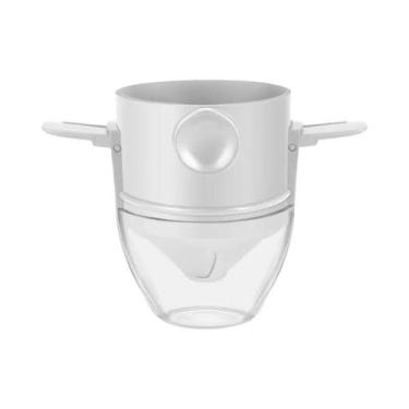 Imagem de Filtro De Café De Aço Inoxidável Reutilizável Portátil Cone Gotejador 