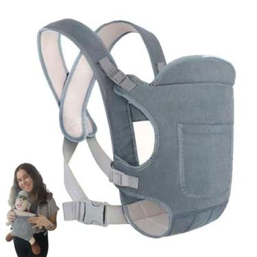 Imagem de Canguru Carregador Criança Bebe Seguro Deitado Sentado Passeio Viagem 