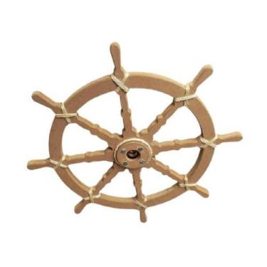 Imagem de Lustre Luminária Pendente 65Cm Leme De Navio Rústico 1B - Eco.Start