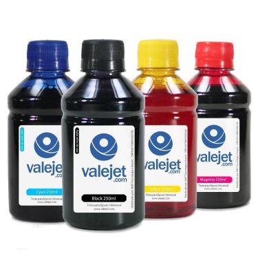 Imagem de Kit 4 Tintas Para Epson Xp241 Cmyk 250ml Valejet