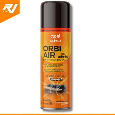 Imagem de Limpa Ar Condicionado Automotivo Higienizador Spray Orbi Air 200 Ml