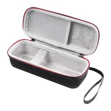 Imagem de Zialofi Estojo de armazenamento para barbeadores elétricos, bolsa para ferramentas de barbeiro com bolso de malha, bolsa de viagem para barbeadores, capa