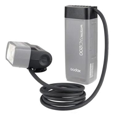 Imagem de Cabeça de flash de extensão Godox EC200 200W para Godox AD200/AD200Pro