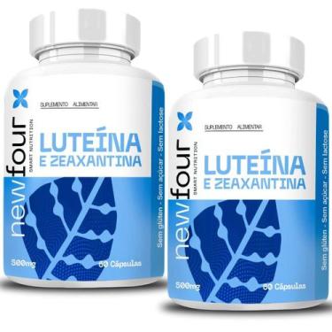 Imagem de Suplemento Luteína E Zeaxantina 60 Cápsulas Kit 02 Unidades - New Four