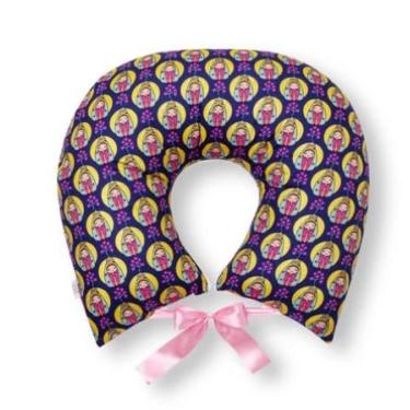 Imagem de Almofada Para Amamentação bebe amado querido - Travesseiro Enchimento Removível - Bebe reborn (nossa senhora ROSA)