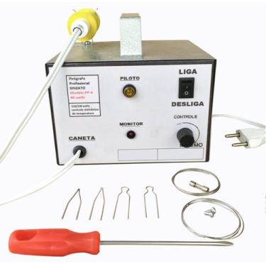 Imagem de Pirógrafo Profissional Sinzato Pp-4, 60Watts, 110/220Volts