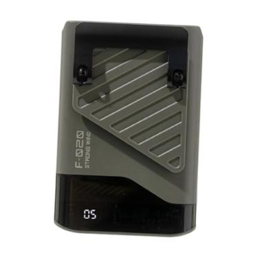 Imagem de Bothyi Ventilador portátil de mão versátil para equipamentos pessoais, ventilador de cintura, ar condicionado para viagens, pesca, trabalho ao ar livre, mesa, Verde