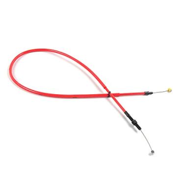 Imagem de Cabo de embreagem Arashi para BMW S1000R 2015-2020, linha de fio inoxidável e acessórios de reposição de motocicleta de borracha, peças vermelhas