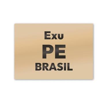 Imagem de Imã de Geladeira Exu Pernambuco MDF 8cm x 5cm para Turismo