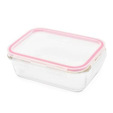 Imagem de Pote Hermético de Vidro Marmita Grande Tampa com Trava