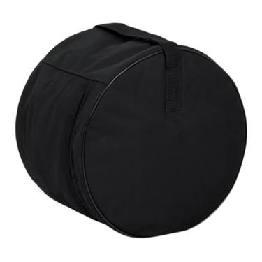 Imagem de TTETTZ Bolsa para bumbo, estojo para bateria, alça de transporte, instrumento de percussão, preto, suporte de proteção à prova d'água, protetor, 62 Cm X 55 Cm