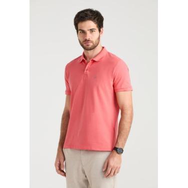Imagem de Polo Manga Curta Docthos Slim Piquet, 055 rosa claro, GG