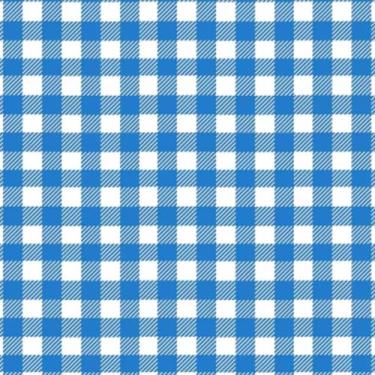 Imagem de TNT Estampado Xadrez Azul 1MT - Supper