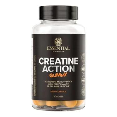 Imagem de Essential Nutrition Creatine Action Gummy, Sabor Laranja, 30 Doses, 3g Creatina Monohidratada