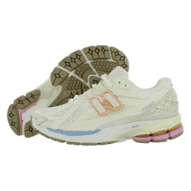 Imagem de New Balance Tênis unissex 1906R, Branco/Bege, 9.5 Women/8 Men