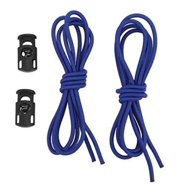 Imagem de Elastic Rubber Swim Goggle Strap Substituição Kit Bungee Cord ajustável para natação Mergulho Mergulho 2PCS Material macio durável (Azul)