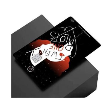 Imagem de Adesivo De Pele De Cartão De Crédito T-Twenty O-One P-Pilots Filme Par