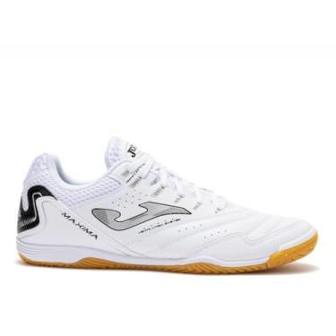 Imagem de Chuteira de Futsal Joma Maxima Branco Tamanho 40