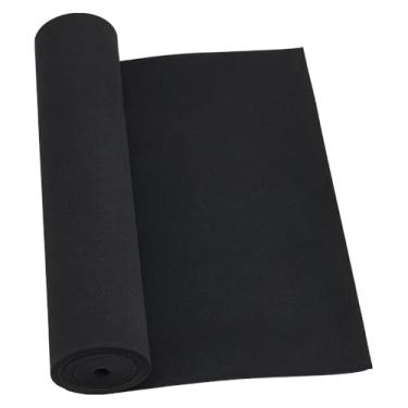 Imagem de BENECREAT Rolo de espuma EVA preto de 395 cm, rolo de espuma cosplay de 40 cm de largura para confecção de fantasias de cosplay, projetos de artesanato, artesanato de espuma, 2 mm de espessura