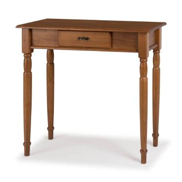 Imagem de Aparador para Sala em Madeira Maciça com Pés Torneados 1 Gavetas 634 Linz Móveis - Imbuia Glazer