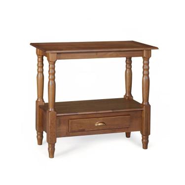 Imagem de Bancada Aparador para Banheiro 1 Gaveta Dália 3063 Linz Móveis - Imbuia Glazer