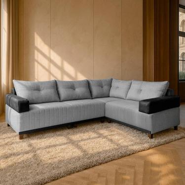 Imagem de Sofá de Canto Leona Gold Bom Pastor