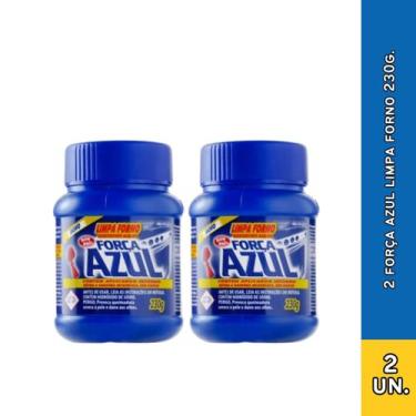 Imagem de Pasta Limpa Forno Fogao Grelha Forca Azul Bombril 230G, 2 unidades