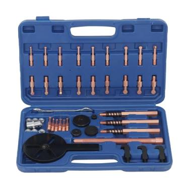 Imagem de GXYWADY Kit de extrator de rolamento de furo cego 36 em 1 conjunto de separadores de rolamento externo interno divisor de engrenagem de rolamento externo ferramenta de tração com caixa de