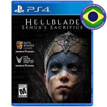Imagem de Hellblade Senuas Sacrifice Ps4 Americano Mídia Física Legendado Em Português