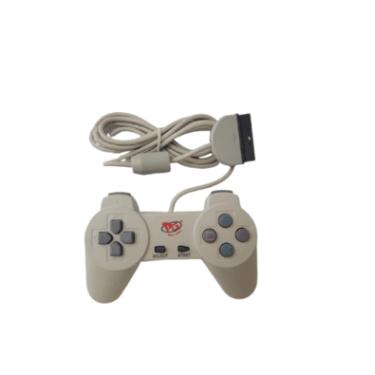 Imagem de Controle Joystick PG, Compatível Com Playstation 1, Com Fio, 1.50m, Branco