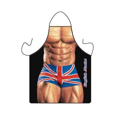 Imagem de Avental Elegante Impresso Humorístico Para Cozinha Doméstica Churrasco