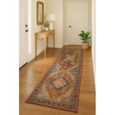 Imagem de Tapete Vinci Pelo Baixo Antialérgico Impermeável 60x230cm Jolitex - Bolonha