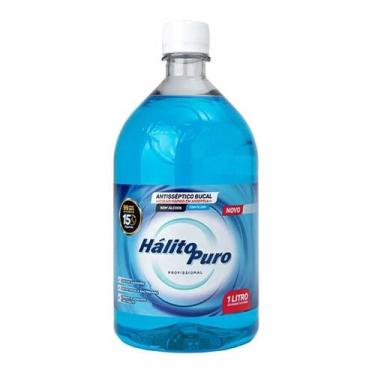 Imagem de Enxaguante Bucal Antisséptico Hálito Puro Sem Alcool Com Fluor Sabor M