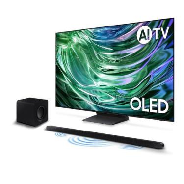 Imagem de AI TV 65" OLED 4K 65S90D 2024 + Soundbar HW-S800D - Samsung