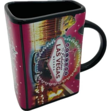 Imagem de Rubies Caneca em forma de bolsa do horizonte da cidade de Las Vegas 325 ml