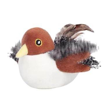 Imagem de MFMEXUL Brinquedo Elétrico para Gatos E Gatinhos, Pássaro Voador, 3 Modos Realistas para Gatos Entediados em Ambientes Internos, Ativado Por Toque, Recarregáv, Style C