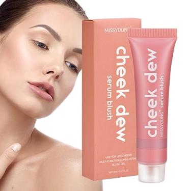 Imagem de Blush líquido para maquiagem | Blush Matte de Aparência Natural para Bochechas,Bastão de blush natural de longa duração à prova de manchas com acabamento fosco e fórmula leve que pode ser Pinnkl