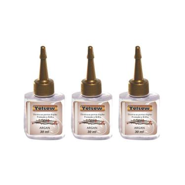 Imagem de Reparador De Pontas Yelsew 30Ml Argan - Kit Com 3Un
