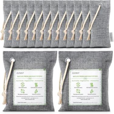 Imagem de Sacos purificadores de ar CLEVAST Activated Bamboo Charcoal x14