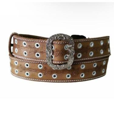 Imagem de Cinto Muladeiro em Couro Marrom - Texas Boots, 115